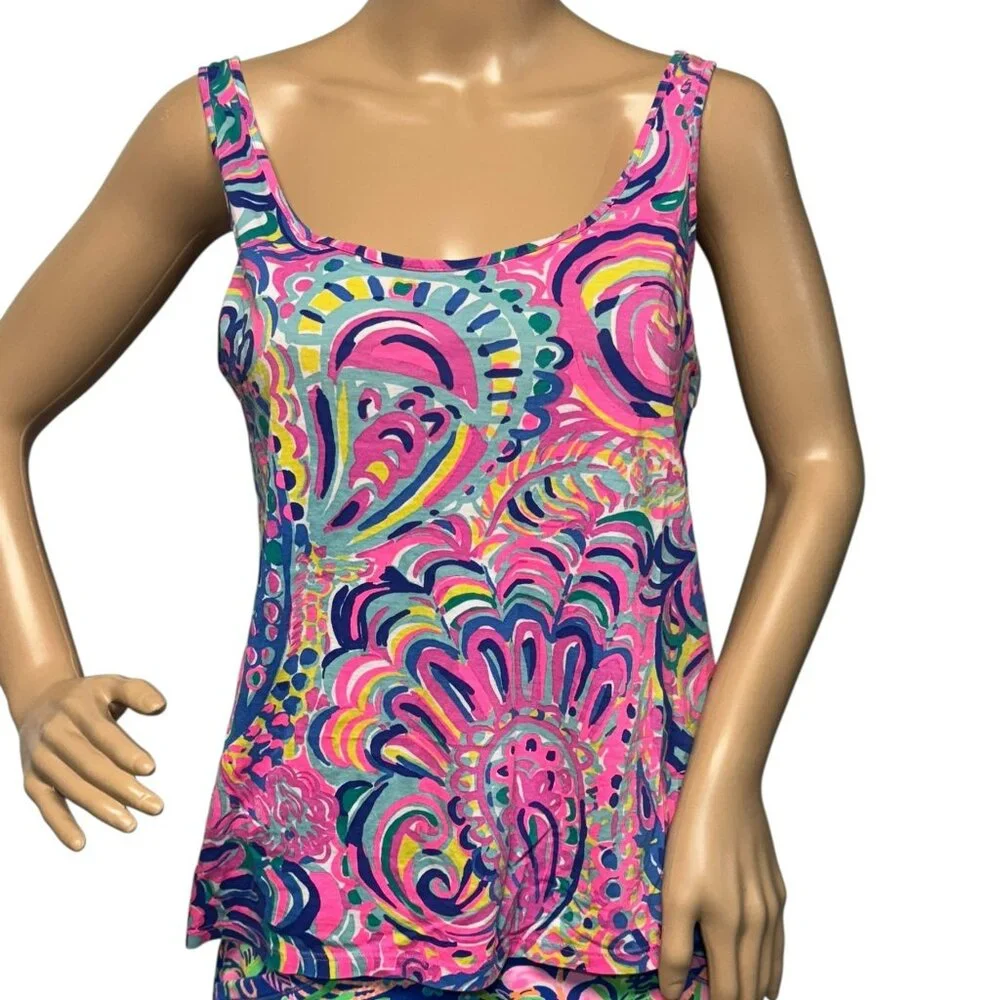 LILLY PULITZER Tank Top Womens XS - Picture 4 of 8